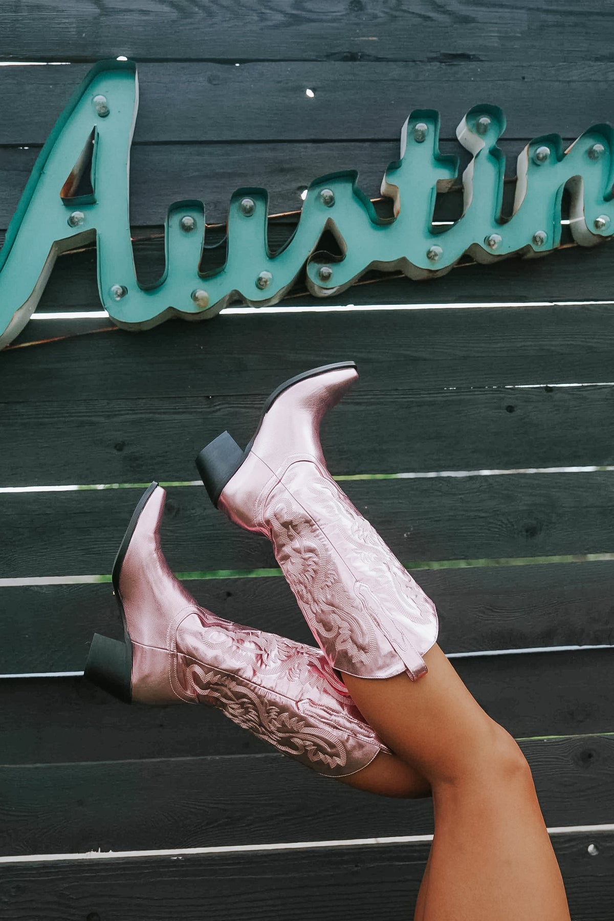Billini Metallic Western Cowboy Boots