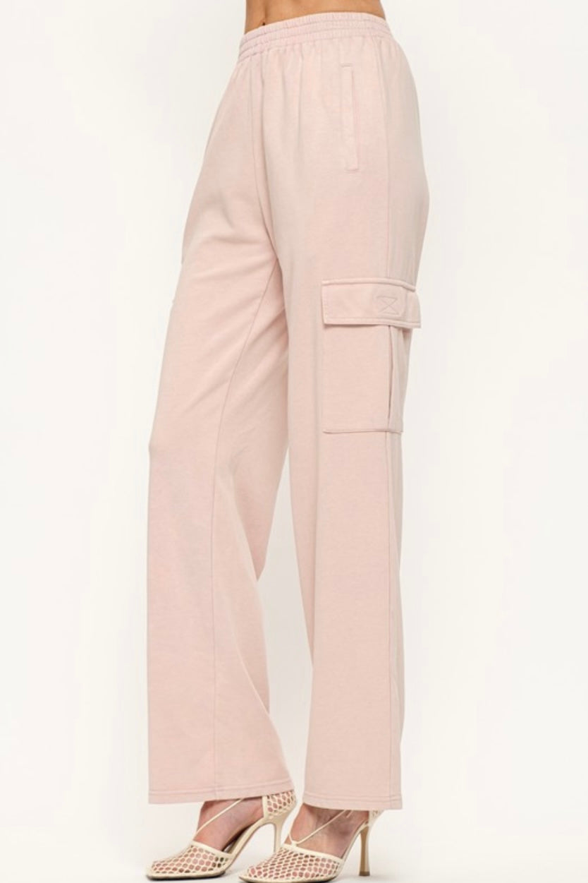 Remi Pink Utility Pants